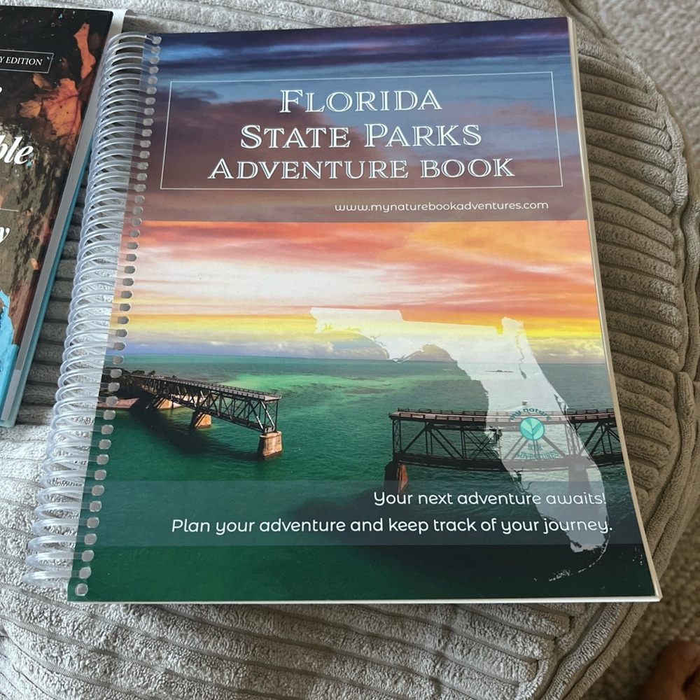 FLORIDA STATE PARKS ADVENTURE BOOK Diary Journey New